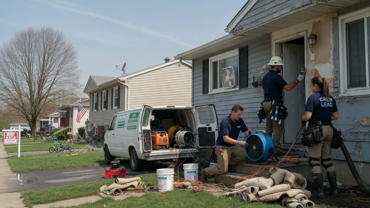 Flood Cleanup in Quinton, NJ near me
